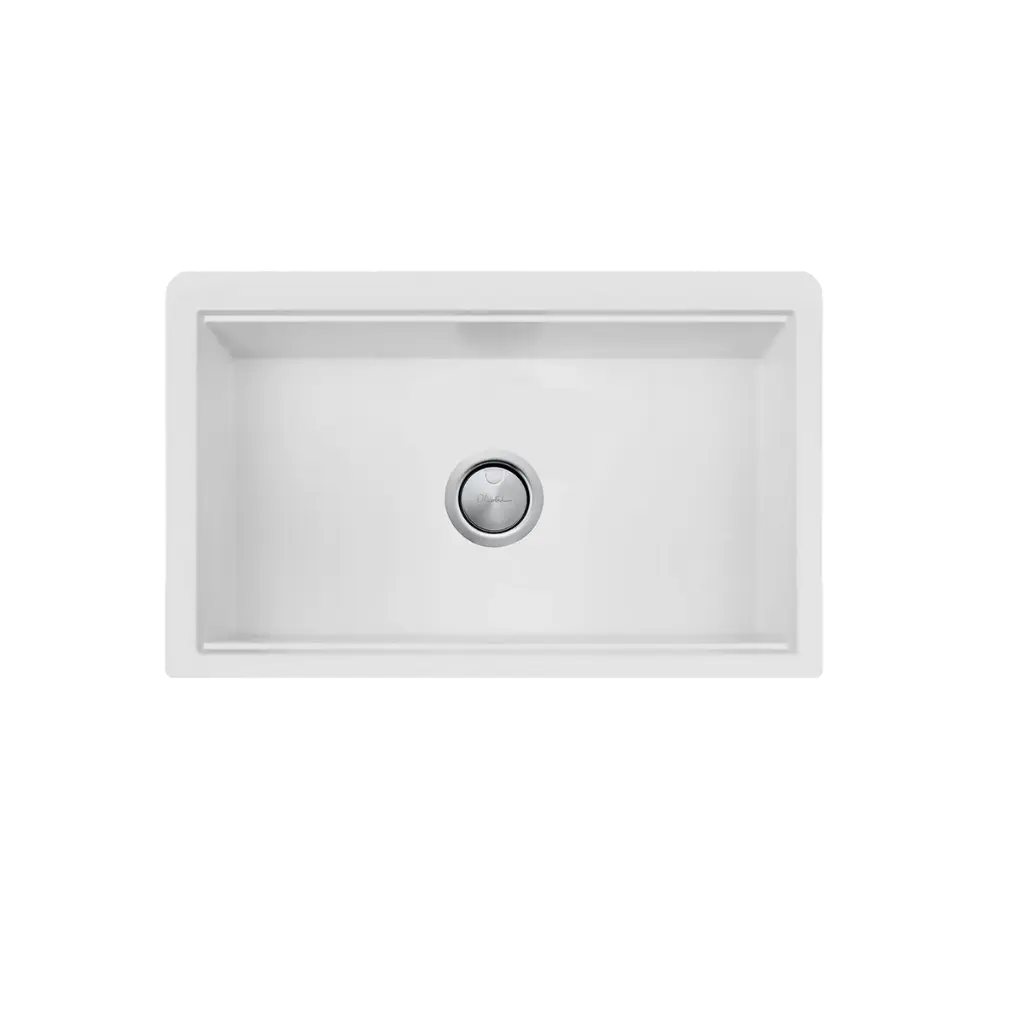[7115796] Oliveri Santorini White Farmhouse Undermount Sink Nth