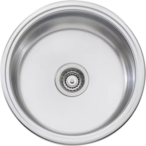 [7103833] Oliveri Solitaire Round Bowl Sink 490Mm Nth