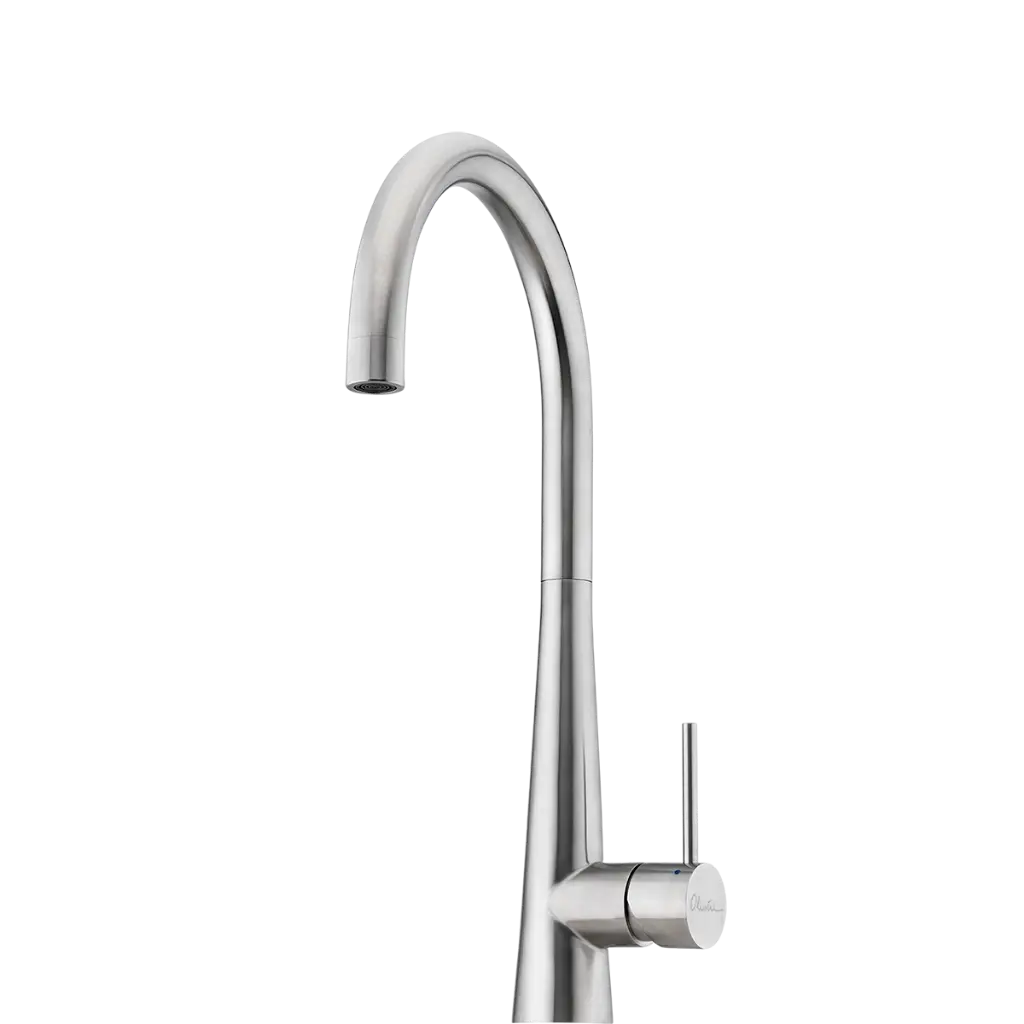 [7116080] Oliveri Essente Gooseneck Mixer Tap 316Ss