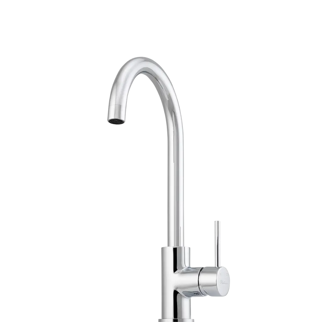[7115829] Oliveri Venice Gooseneck Mixer Tap Chrome