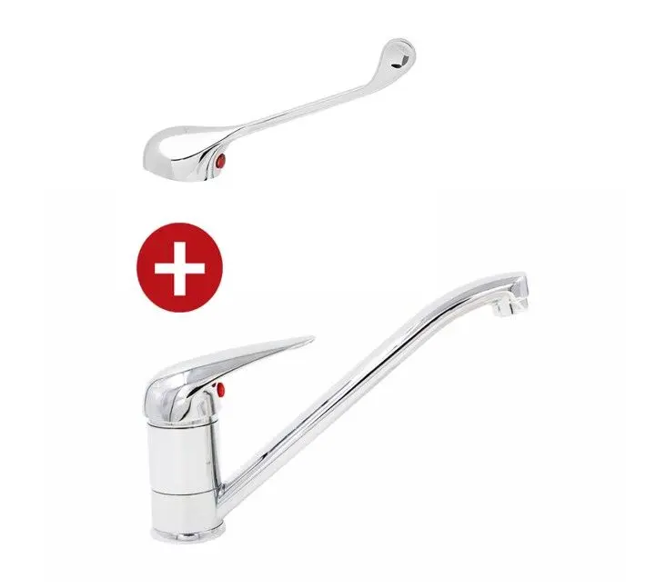 [BTPB-KBKMT001SKIT] Oceanus Kitchen Single Lever Mixer 40mm Chrome Kit