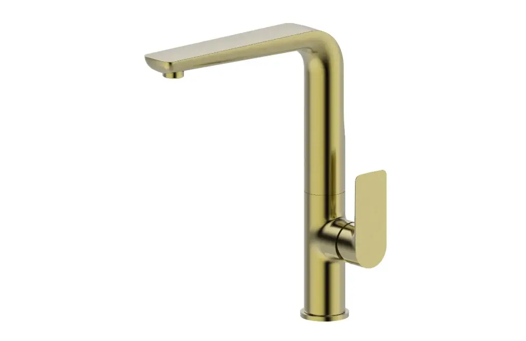 [KMCBK-BKM400BG] Zeus Aether Swivel Sink Mixer (Brush Gold)