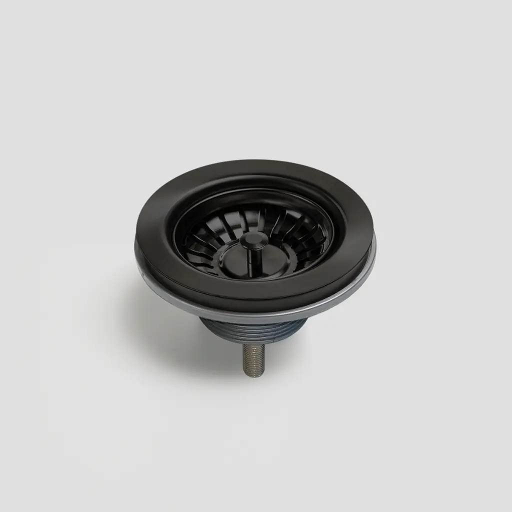 Oliveri Santorini Coloured Sink Waste (Black)