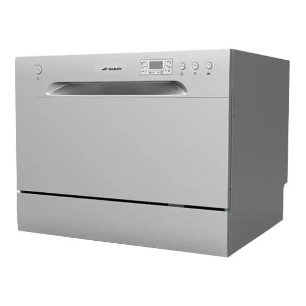 [AP-DWBS] Domain 60cm 6 Place Stainless Steel Benchtop Dishwasher  (Silver)