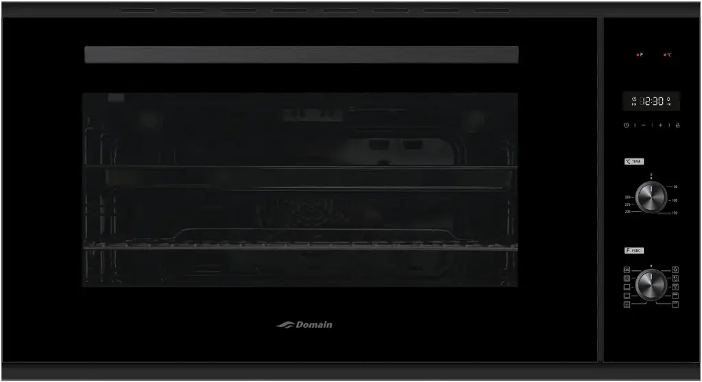 [AP-DEOX90B] Domain Premium 10 Function Fan Forced Electric Oven-900mm  (Black)