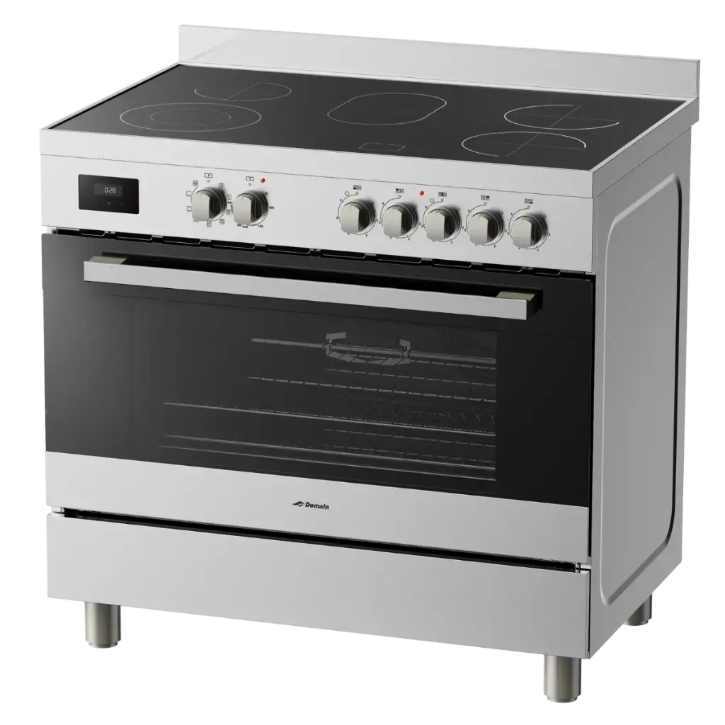Domain 9 Function Fully Electric Freestanding Cooker - 900mm