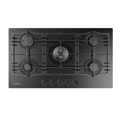 [AP-GOG90S] Premium Gas on Glass Cooktop+FFD+Wok Burner-900mm