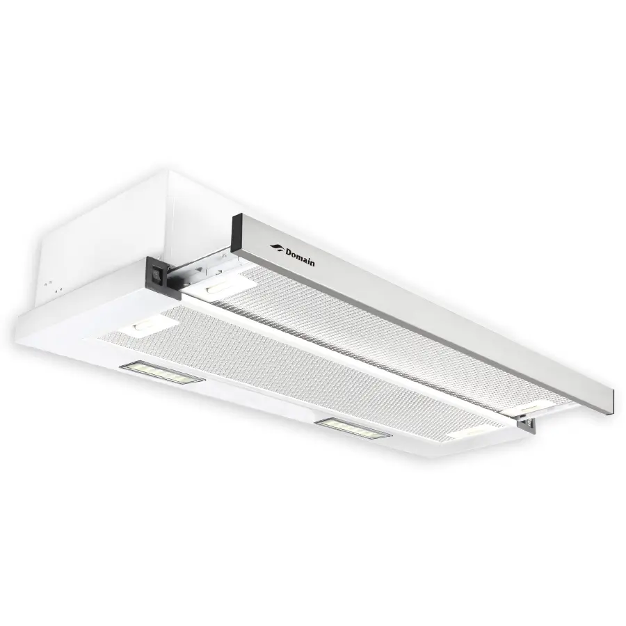 [AP-SLR90B] Domain 90cm Slimline 40mm Facia Slide Out Rangehood
