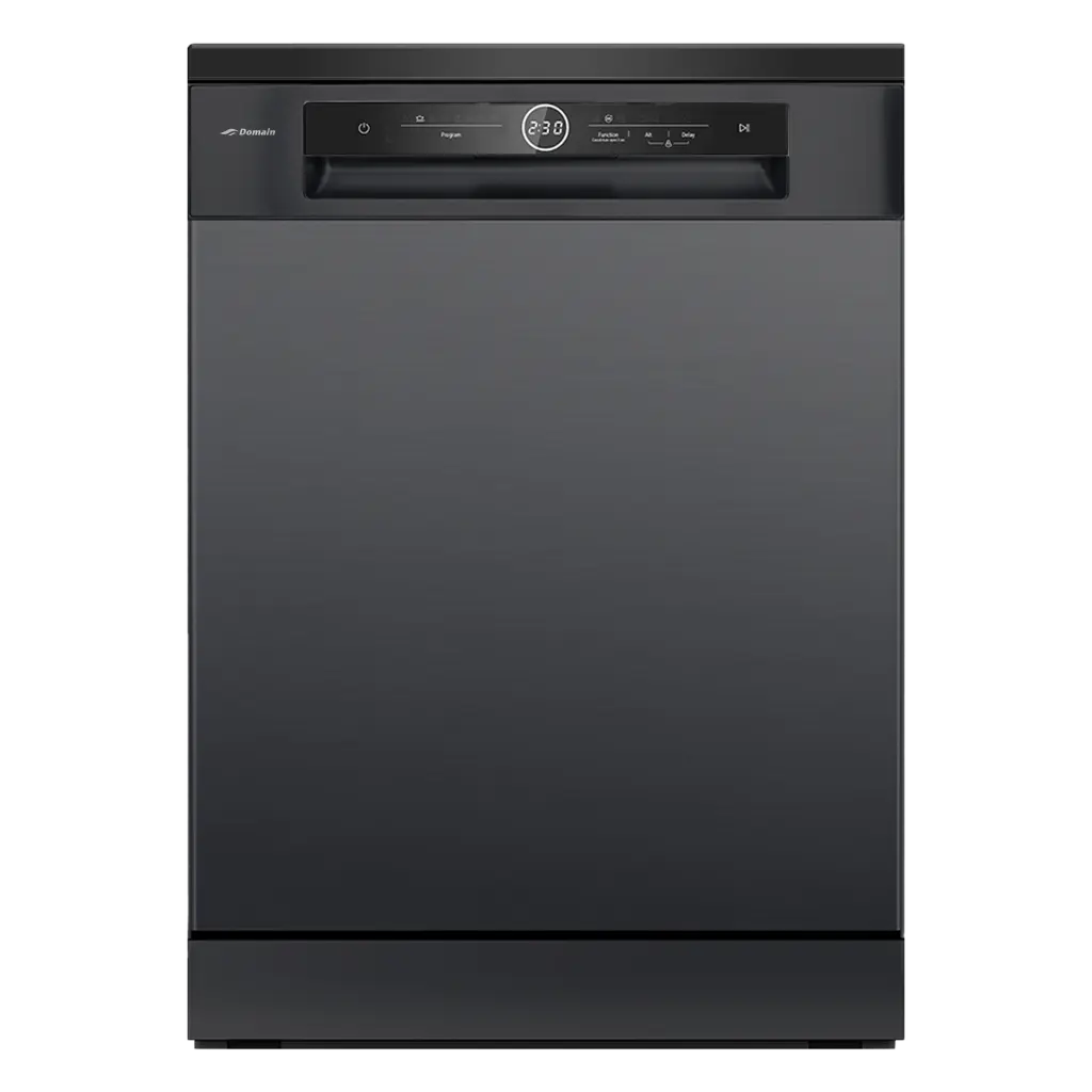 Domain Premium 60Cm Freestanding Dishwasher Black