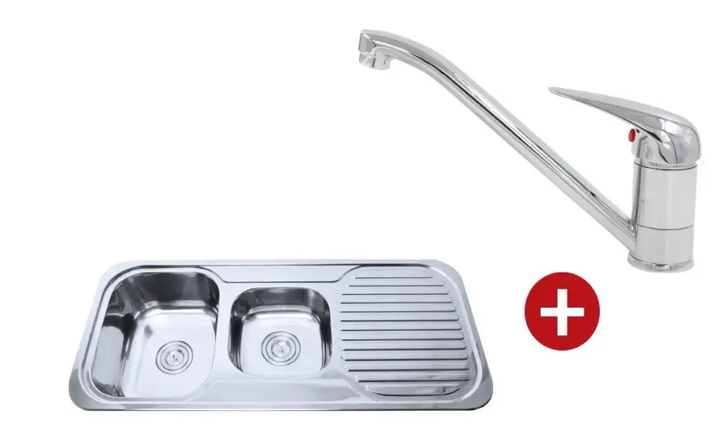 [KSKSTD-LHBCCP-SET] Classic Mixer and Bowl Sink Set (LHS Bowl)